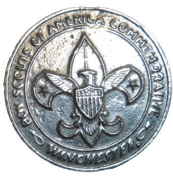 Winchester Boy Scouts Commemorative Medallion